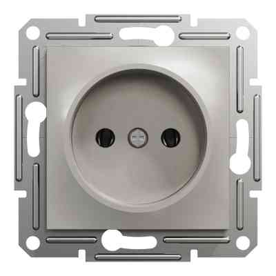 Розетка Schneider Electric ASFORA без заземления бронза (EPH3000169) Винница