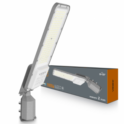 LED Ліхтар вуличний IP65 100W 11000Lm 5000К 220V SLE17 Videx Житомир