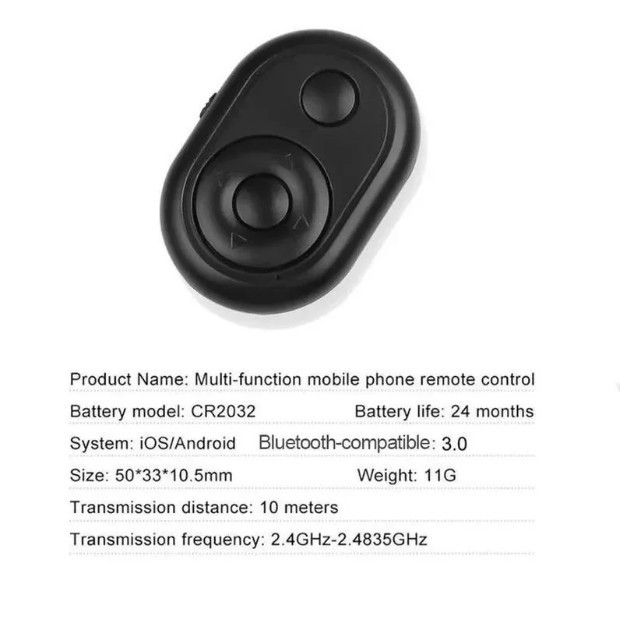 Bluetooth Пульт для перелистывания видео в тик ток Київ - фото 1