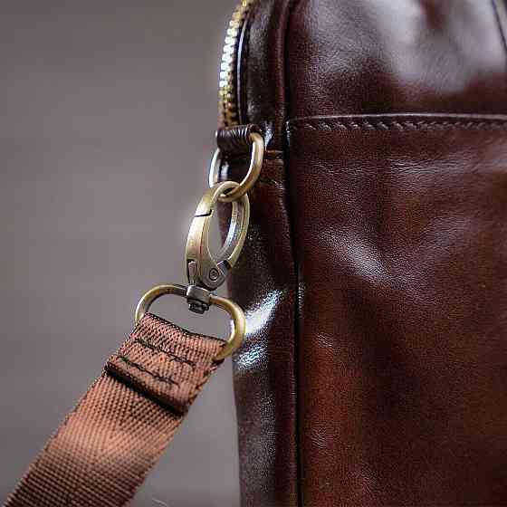 Сумка чоловіча Коричнева (Vintage) Київ