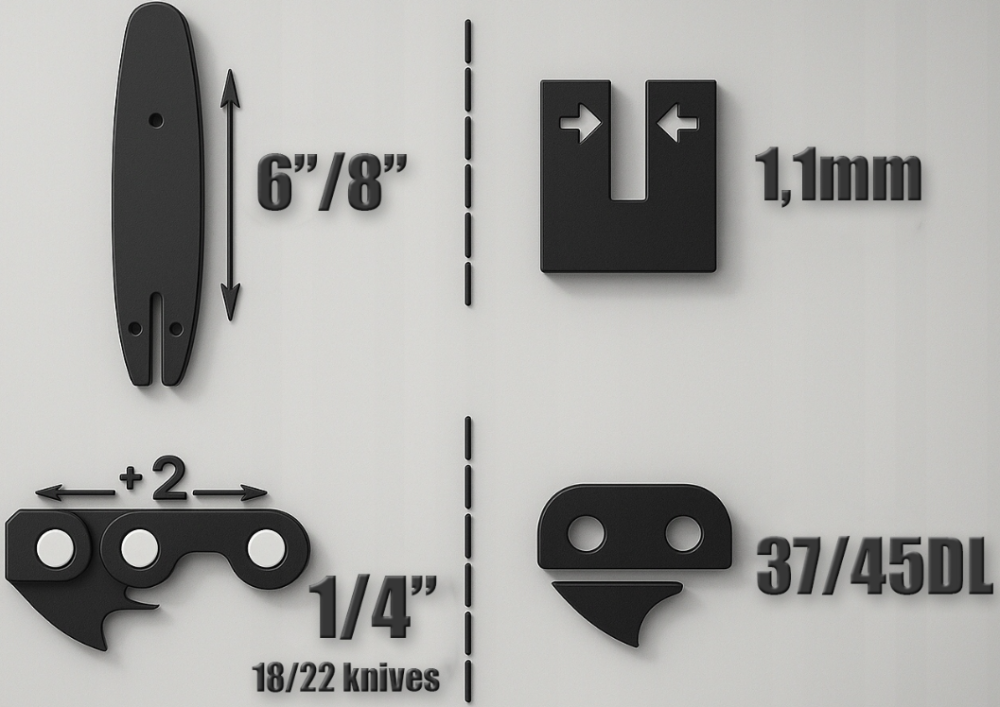 Акумуляторна пила ланцюгова Toolme BRUSCHLESS 900Вт (Польща) Київ - фото 7