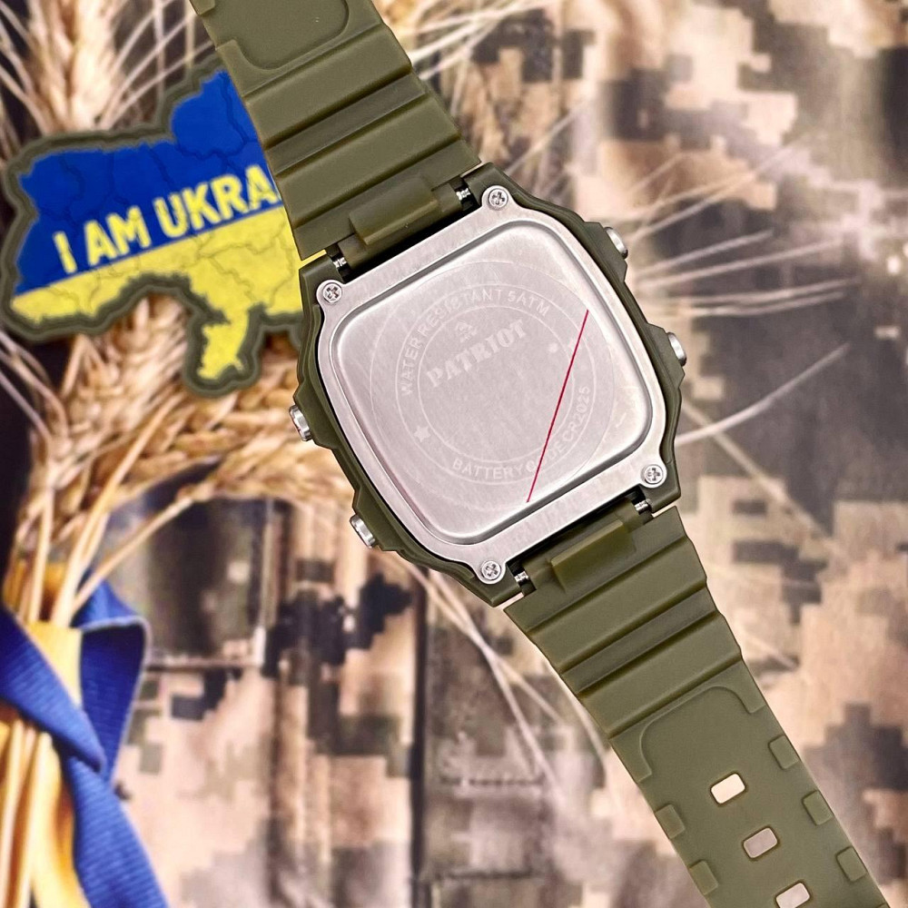 Patriot 010AGUASI Тризуб срібло Зелені + Коробка SBR Киев - изображение 4