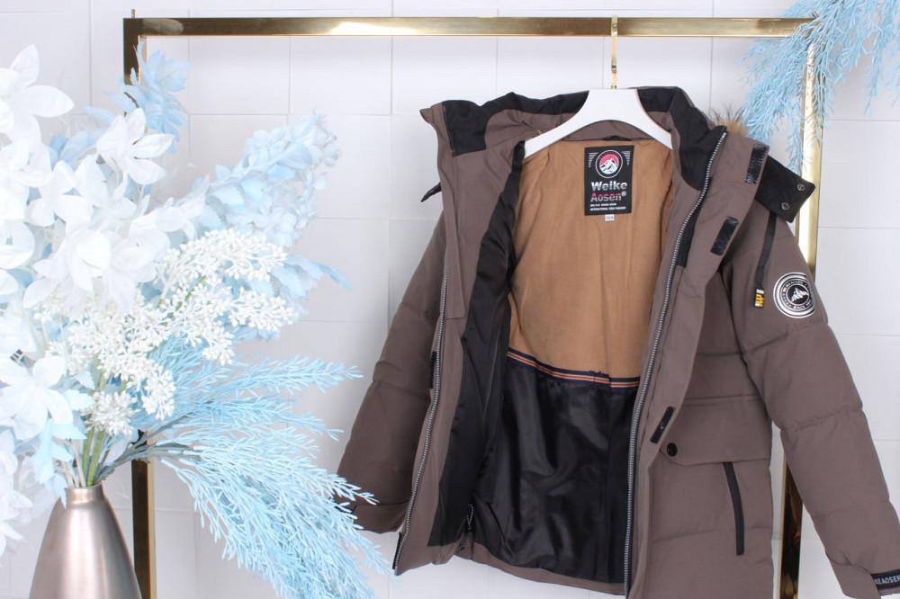 Детская зимняя куртка на мальчика 128 на холофайбере Николаев - изображение 2