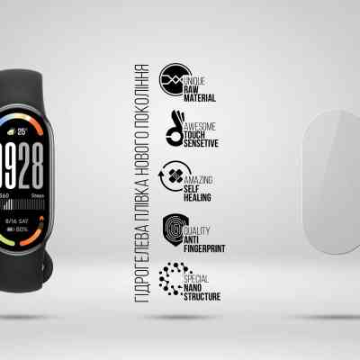Пленка защитная Armorstandart Hydrogel Xiaomi Smart Band 10 6 шт (ARM86642) Винница