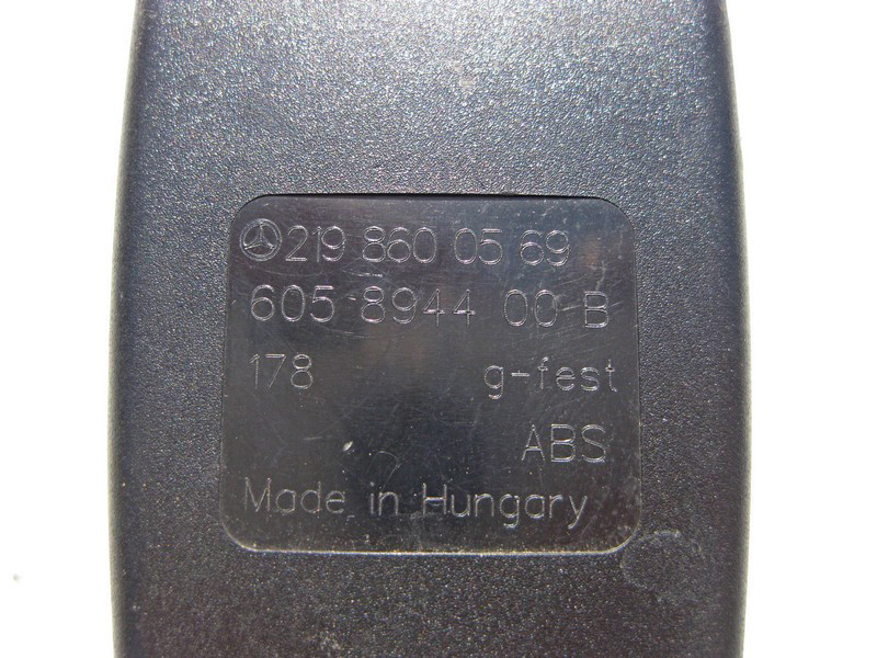 Mercedes-Benz  A2198600569 Замок - засувка заднього лівого ременя безпеки CLS C219 Одеса - фото 3