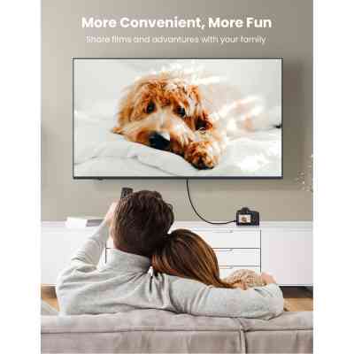 Дата кабель USB 3.0 AM to Micro B 0.5m US130 black Ugreen (10840) Винница