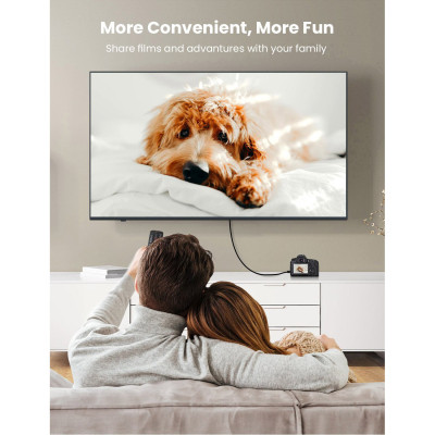 Дата кабель USB 3.0 AM to Micro B 0.5m US130 black Ugreen (10840) Винница - изображение 4