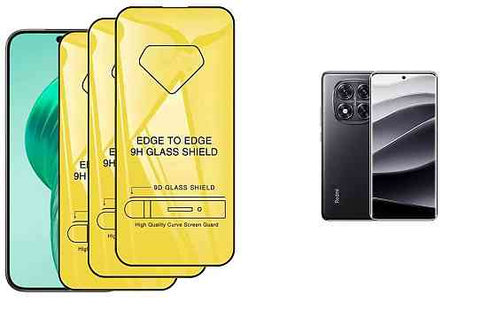 Захисне скло DefenzoGlass для Xiaomi Redmi Note 14 Pro, 14 Pro 5G – подвійна міцність Київ