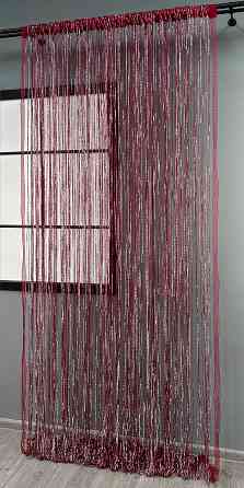 Шторы-нити Rovi Premium с люрексом Бордовый 300х300см 1 шт (61-117) Киев