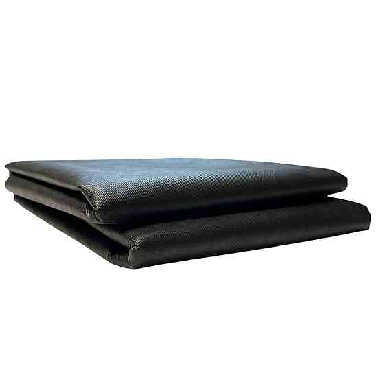 Геотекстиль 130 г/м2 (1.6м х 5м )чёрный пакетированный  садовый Днепр