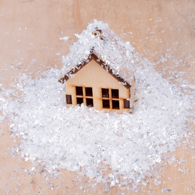 Прикраса декоративна Novogod`ko сніг штучний, білий, іскристий, 80 г (974172) Вінниця - фото 1