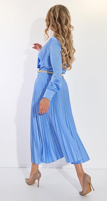 Костюм зі спідницею гофре із шовку (42) Київ - фото 6