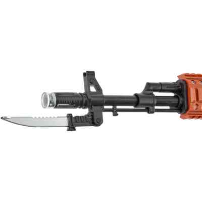 Іграшкова зброя ZIPP Toys Автомат світлозвуковою AK47, чорний (827B) Вінниця