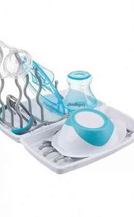 Сушилка - стойка универсальная для бутылок и сосок Baby Ono 1071/01 Серый Кривой Рог