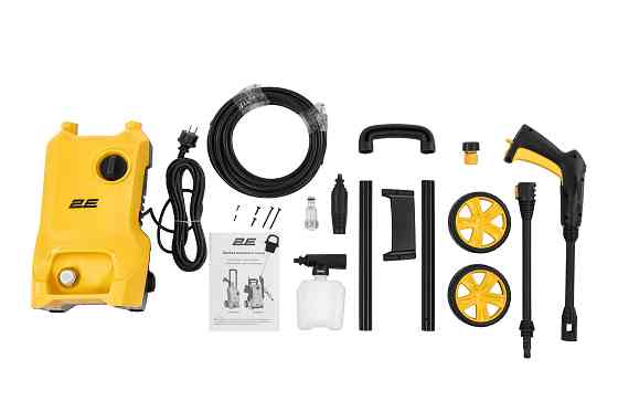 Мінімийка високого тиску 2E AquaClean 140 1800Вт 140бар 480л/год шланг 6м 6.06кг Київ