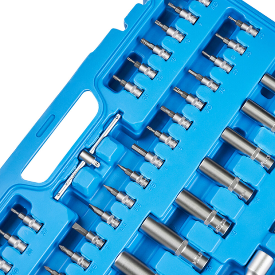 Професійний набір інструментів в кейсі Molder 1/2", 1/4", 3/8" 72Т, CR-V, 151од. (MT60151) Київ