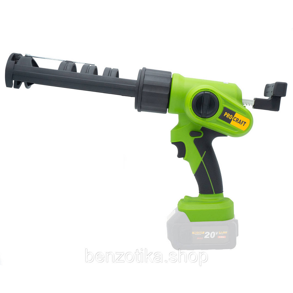 Акумуляторний пістолет для герметика Procraft PC20 (Без АКБ та ЗП) Київ - фото 1