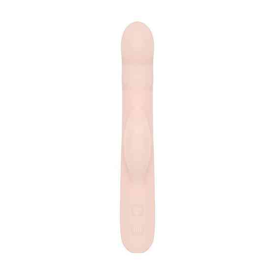 Вибратор-кролик Good Vibes Only - SHAI Thrusting Vibrator Soft Silicone - Pink Sex Aura Киев