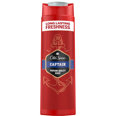 Гель для душа Old Spice Captain 400 мл (8001090965615) Винница - изображение 1