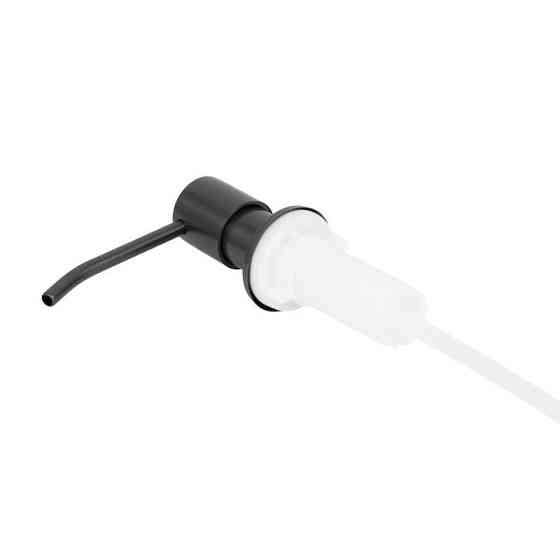 Дозатор для моющего средства Lidz Acsis LA30 Brushed Black PVD, круглый LDACSLA30BLM49827 Киев