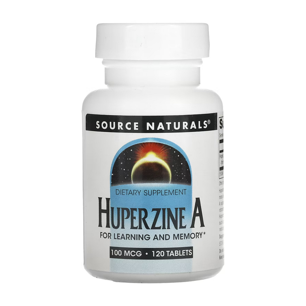Гуперзин А Source Naturals Huperzine A 100mcg - 120 tabs Луцьк - фото 1