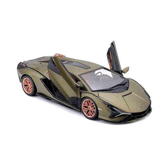 Автомодель - LAMBORGHINI SIÁN FKP 37 (асорті зелений металік, червоний металік, 1:24) Дніпро
