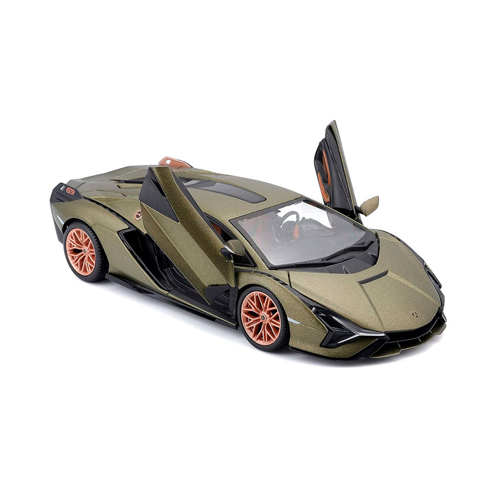 Автомодель - LAMBORGHINI SIÁN FKP 37 (асорті зелений металік, червоний металік, 1:24) Дніпро - фото 4