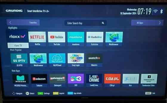Телевизор: Grundig Smart TV 55