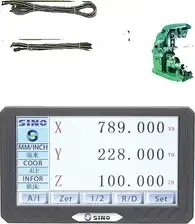 Cyfrowy wyświetlacz DRO, wysoka rozdzielczość, wszechstronna kompatybilność, SDS200S KA35 KA300 Київ