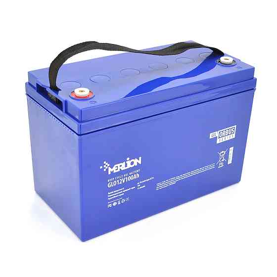 Акумуляторна батарея MERLION ORBUS GLO12V100Ah (329 x 172 x 218) BLUE Q1/36 Київ