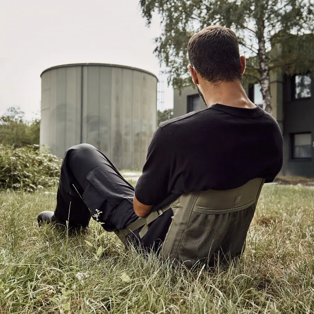 Тактична польова сидушка-килимок Brandit Олива Вінниця - фото 2