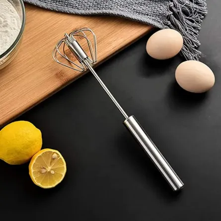 Портативный полуавтоматический универсальный миксер для яиц, блинов, соусов Cookkiss 33см с нержавеющей стали Коломия