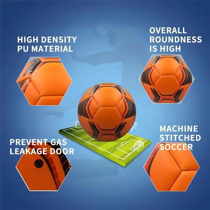 Мяч для мини футбола с низким отскоком CZST-035 размер:Standard 4,PU Каменец-Подольский - изображение 4