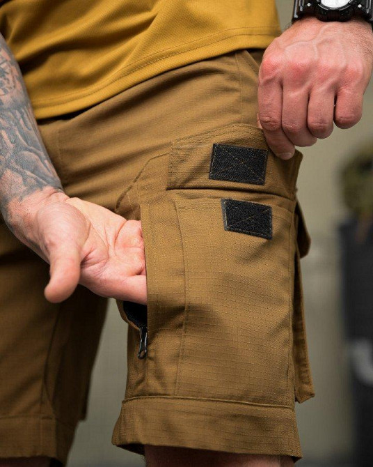 Городские тактические шорты GEN 3 койот ПП7725 Одесса - изображение 5