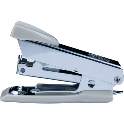 Степлер Buromax МИНИ №10,12 листов 61x34x25мм, серый (BM.4151-09) Винница - изображение 1