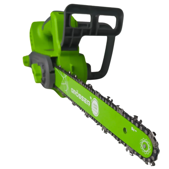 Професійна акумуляторна ланцюгова пила Grosser GCS 121HS : шина 30см (з АКБ 20V 3.0Ah і ЗП) G0220 Київ