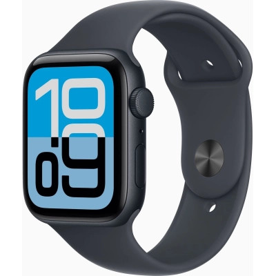 Смарт-годинник Apple Watch SE 3 GPS 44mm Midnight Aluminium Case with Midnight Sport Band - M/L (MEHQ4RK/A) Вінниця - фото 1