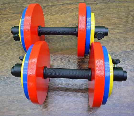 Гантели наборные 2 по 20 кг Гантели, гири, штанги и диски металлические Киев