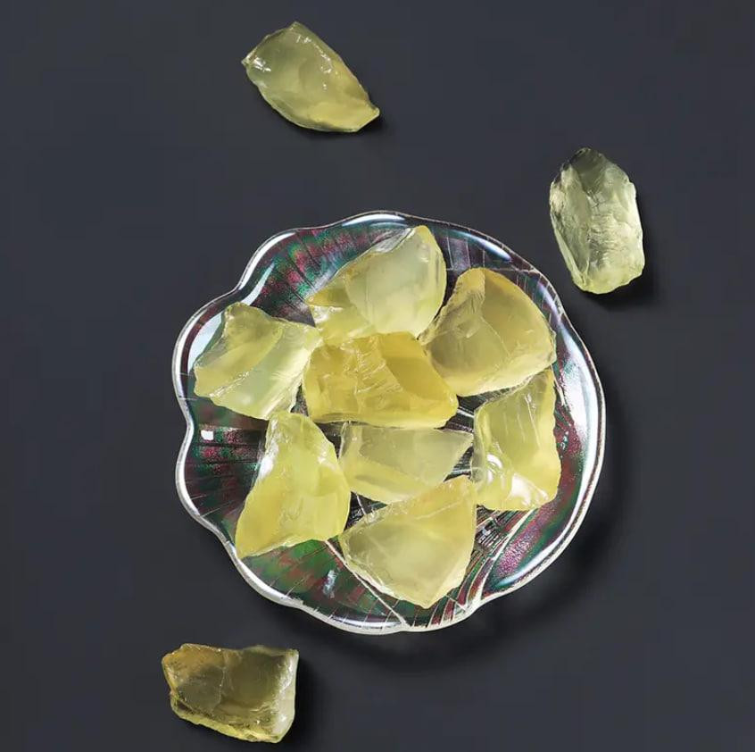 Цитрин. Набір з 3 натуральних кристалів цитрину, розмір 2.5 - 3.5 см. необроблені кристали цитрину. Київ - фото 1