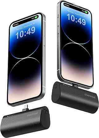 Портативный Power Bank Charmast 5000 мА·ч для iPhone, Lightning, быстрая зарядка PD 20 Вт, черный Киев