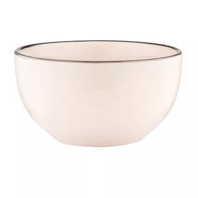 Салатник Ardesto Emilia 610мл, 14см, кераміка, бежевий (AR0714EBG) Винница - изображение 1