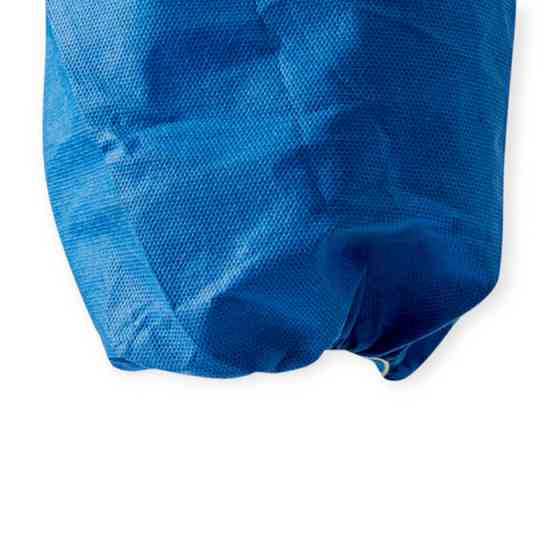 Комбінезон маляра з капюшоном X-Safe від бруду, пилу, аерозолів, XXL, 3 шари СМС, синій, захист.клапан Мукачево