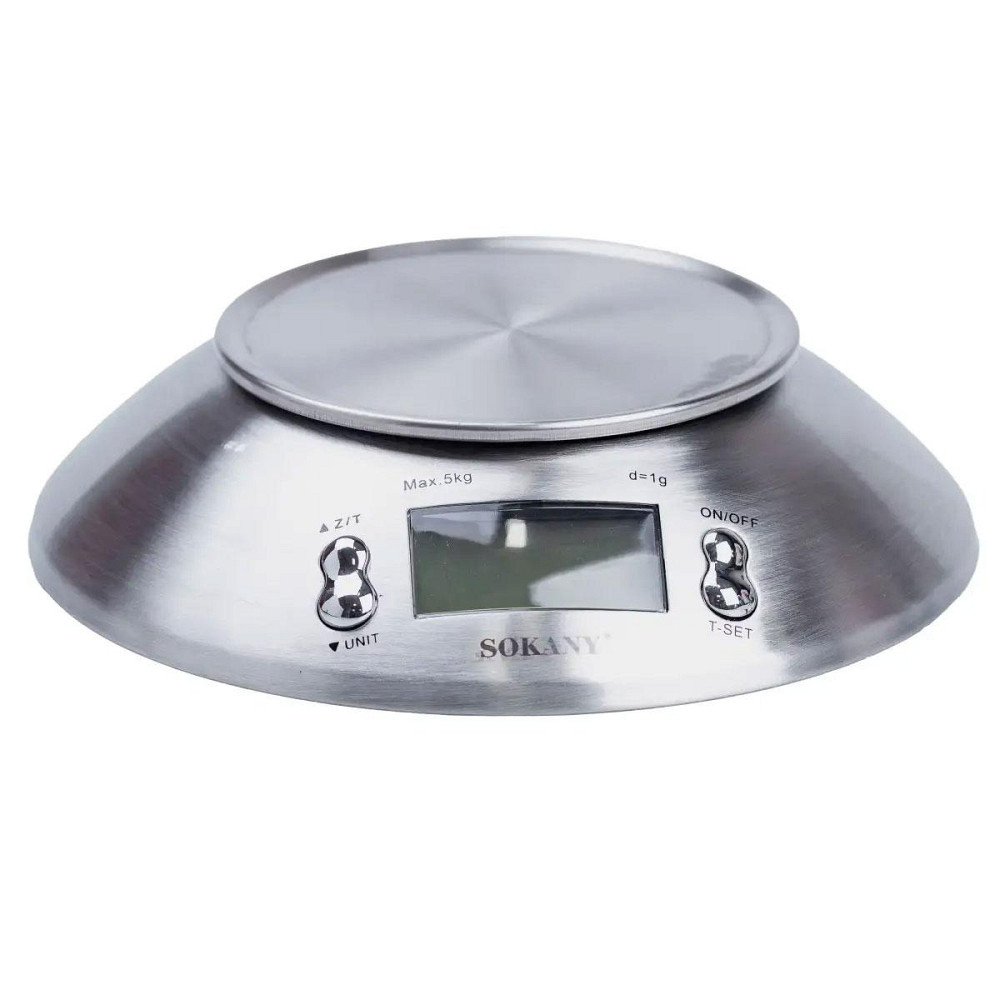 Ваги кухонні Sokany SK1204 електронні 5 кг з чашею SK1204 Київ - фото 3