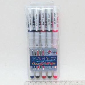 Набір ручок гелевих "J. Otten"  5кол. EA777-5, шт Київ - фото 1