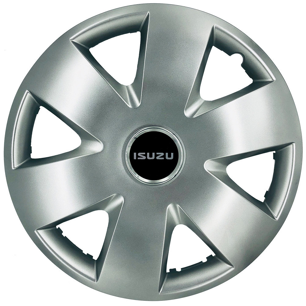 Автомобильные модельные колпаки R15 Isuzu 308 4шт, SJS, серебристые Киев - изображение 1