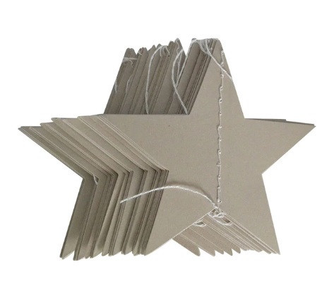Гірлянда нитка Зірочки матова 4 м на 10 см сріблястий Київ - фото 3