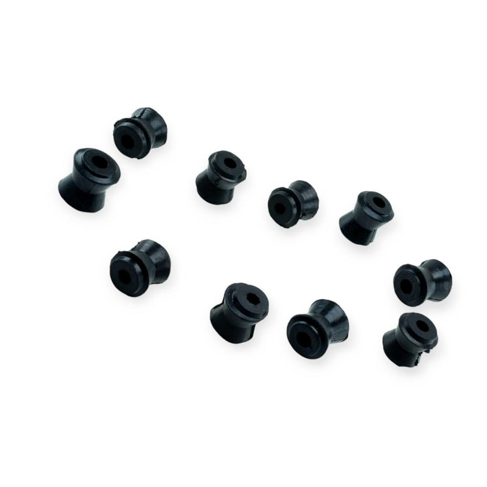 Втулка тяг 2101-2107 резиновые (стандарт) (к-кт 10 шт) AT реактивных Мукачево - изображение 1