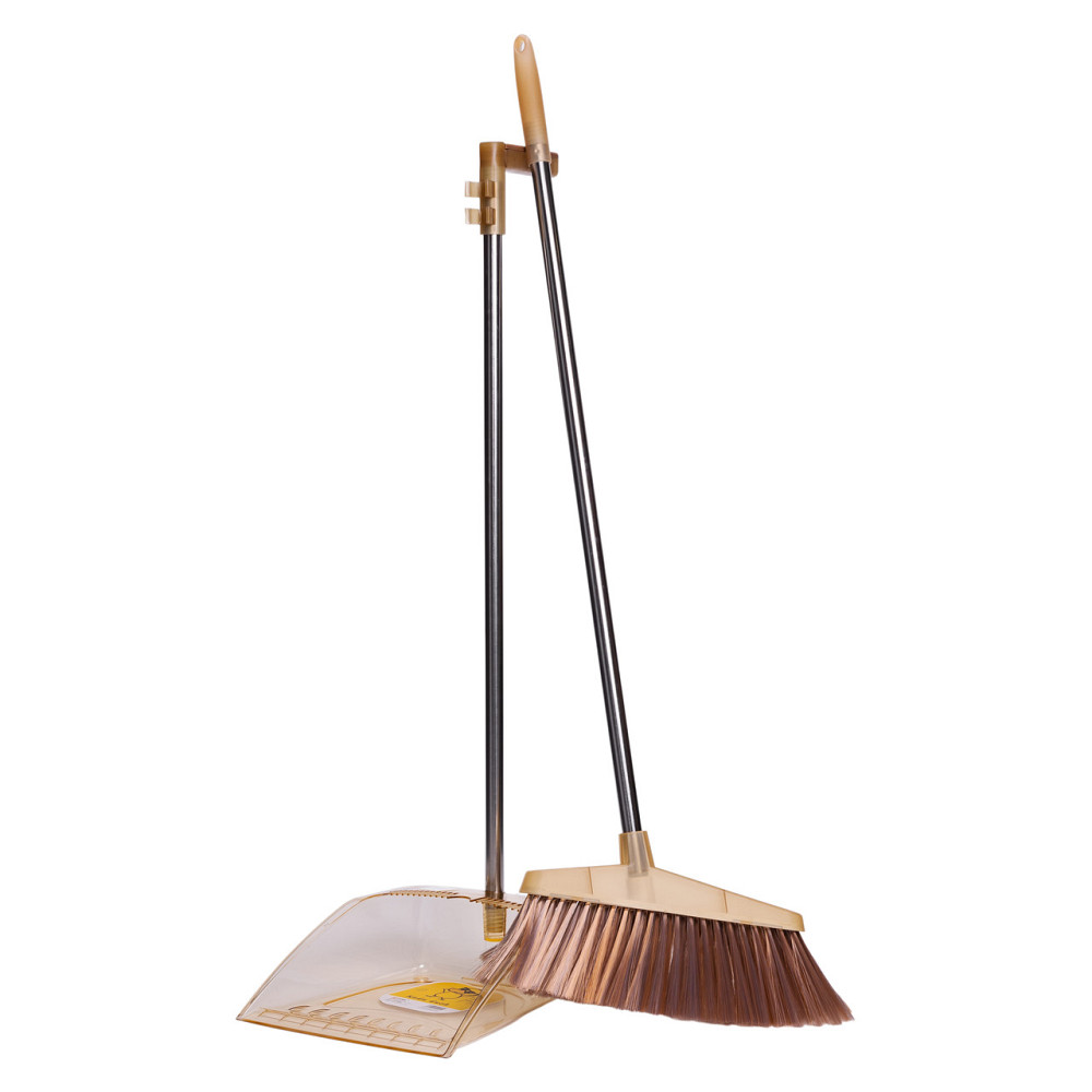 Household Комплект для прибирання віник (щітка) та совок з довгою ручкою 25×25×95 (см) набір ві Коломыя - изображение 3