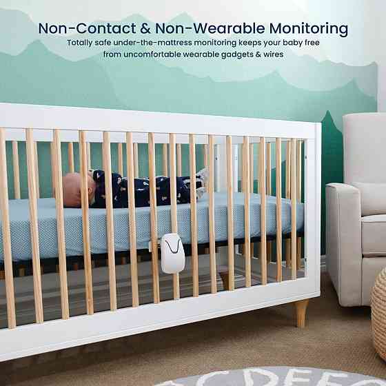 Монитор для контроля нарушения и отсутствия дыхания Babysense 7 для новорожденных, с 2 сенсорами под Киев
