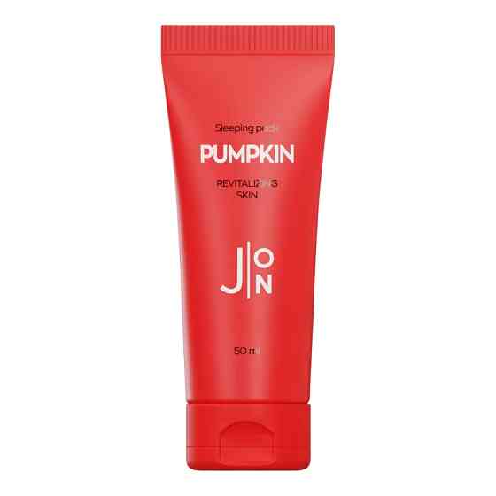 Маска нiчна для обличчя з гарбузом Pumpkin Revitalizing Skin Sleeping Pack J:ON 50 мл Київ